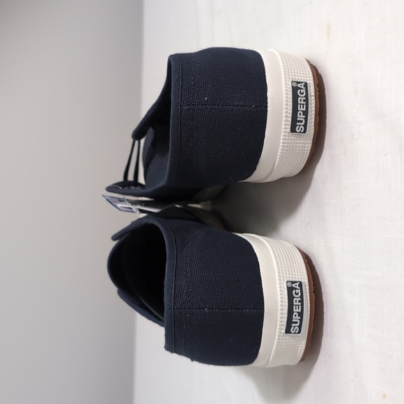 Superga sneaker shoes 2750 Cotu Classic, Navy blue, men 's Size 13, NWT - Picture 5 of 12